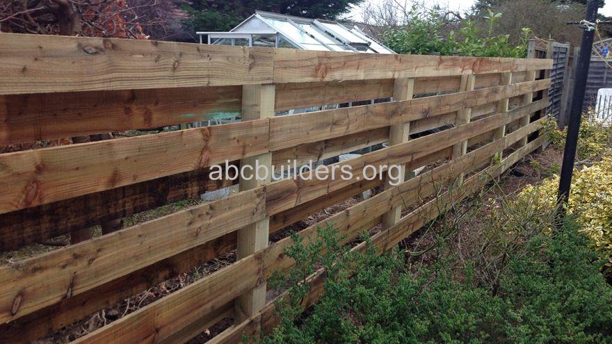 Ranch Style Wooden Fence