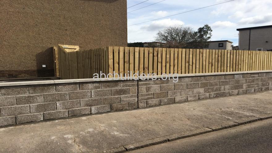 Front Wall and Fence